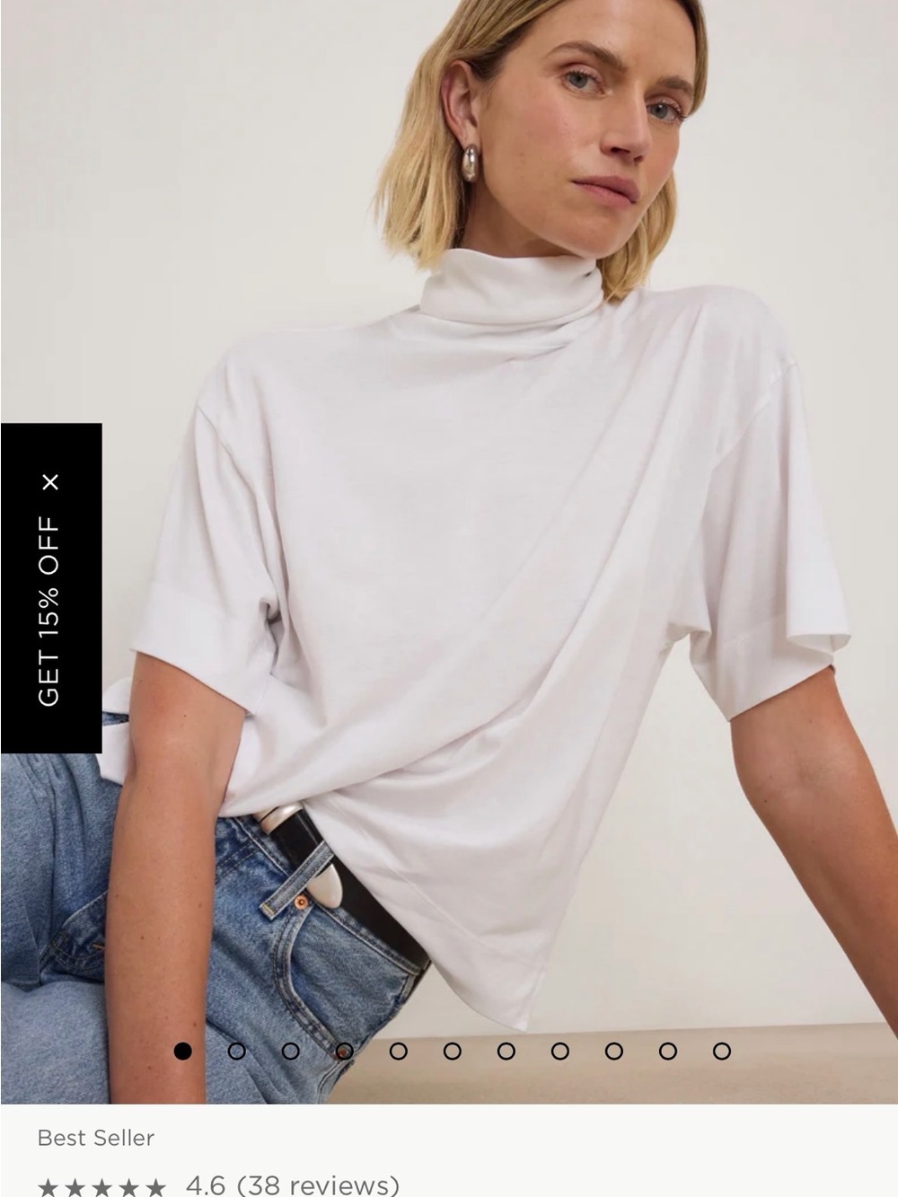 Nation LA Fable Turtleneck Tee